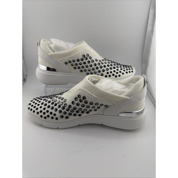 MICHAEL Michael Kors Ace Studded Neoprene Trainer Sneaker Size 5 NWB - Picture 9 of 12